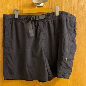 Wrangler Blue Cargo Activewear Mens Shorts Hiking Outdoor Summer Size 34